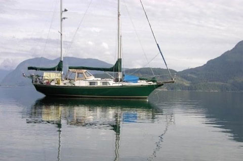 Fuji Ketch Bluewater, 45', 1975 sailboat