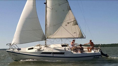 Macgregor 26D, 1987 sailboat
