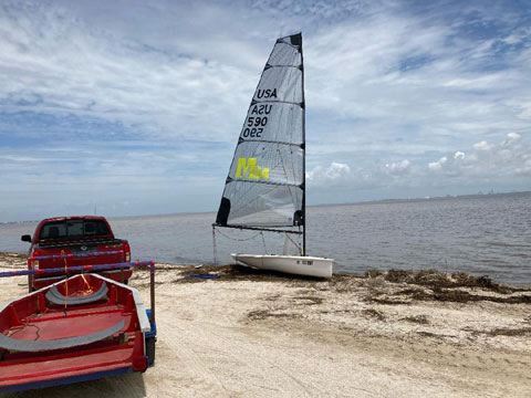 Melges 14 sailboat