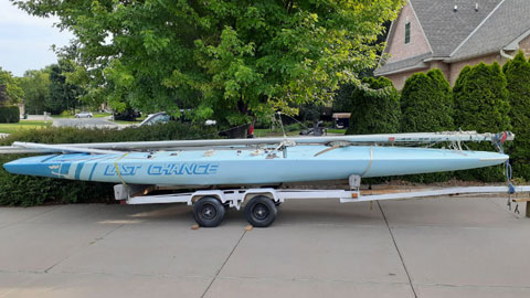 Melges E-Scow, 28', 1984 sailboat