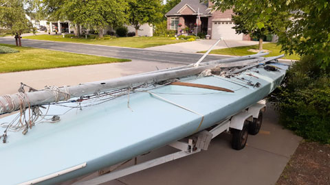 Melges E-Scow, 28', 1984 sailboat