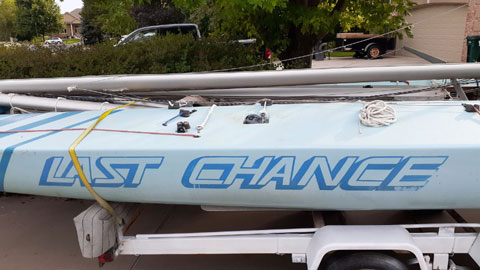Melges E-Scow, 28', 1984 sailboat