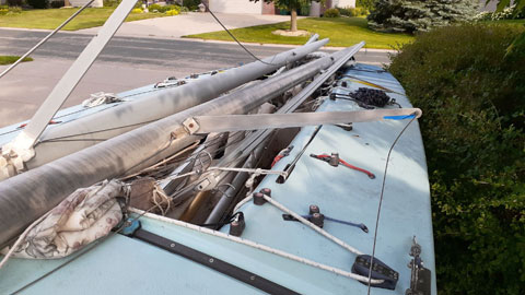 Melges E-Scow, 28', 1984 sailboat