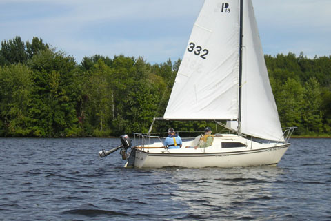 Precision 18, 1990 sailboat