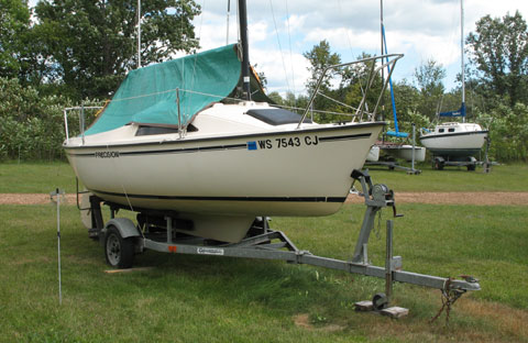 Precision 18, 1990 sailboat