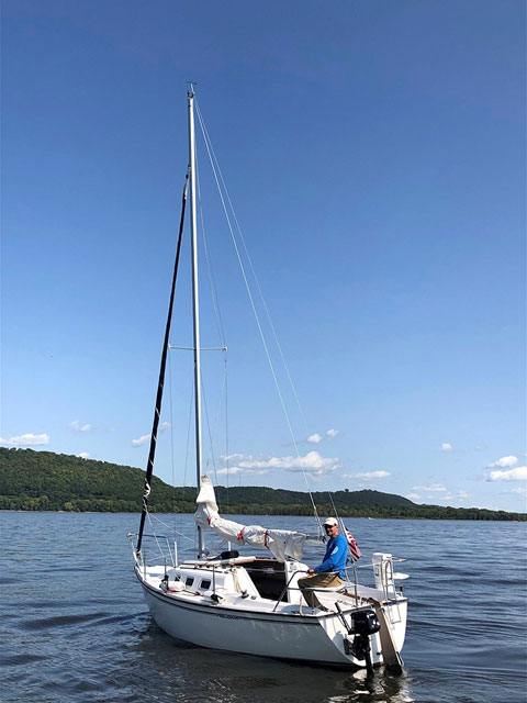 Precision 23, 2001 sailboat