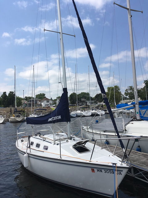 Precision 23, 2001 sailboat