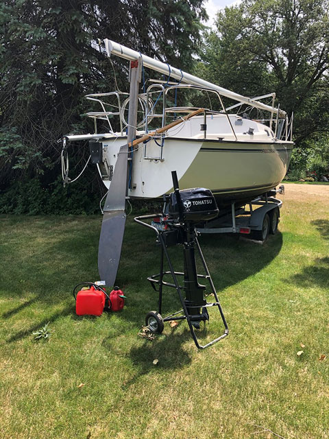 Precision 23, 2001 sailboat