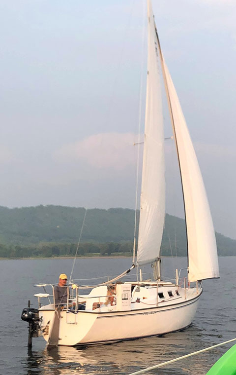 Precision 23, 2001 sailboat