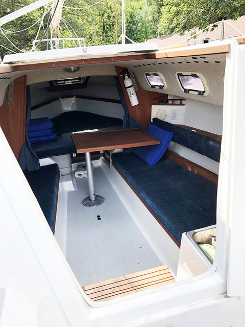 Precision 23, 2001 sailboat