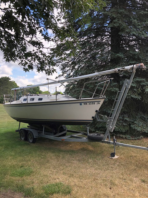 Precision 23, 2001 sailboat