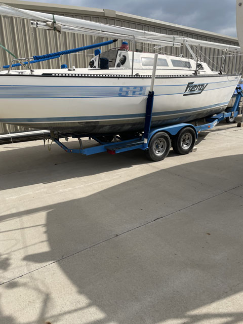 S2 7.9 1986 sailboat