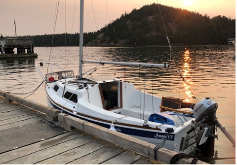 Sage 17, 2003 sailboat