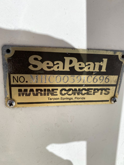 Sea Pearl 21, 1996 sailboat