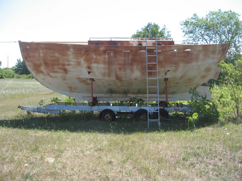Weston Farmer Tahitiana, Bare hull, 1990 sailboat