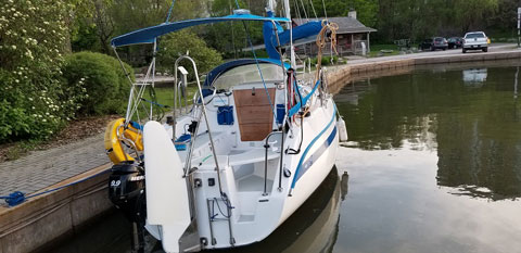TES 678BT, 2008, sailboat