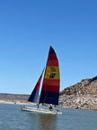1990 AMF Trac 16 sailboat