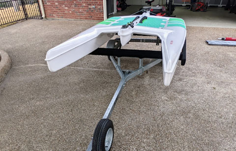 Fulcrum Speedworks UFO Foiling Catamaran sailboat