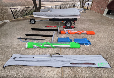 Fulcrum Speedworks UFO Foiling Catamaran sailboat
