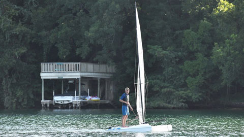 UFO hydrofoiling catamaran, 2020 sailboat