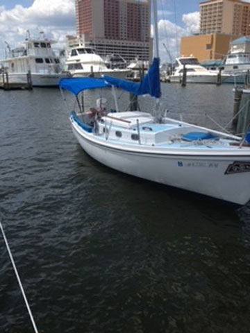 Venture Newport Cutter, 23'. 1976 sailboat