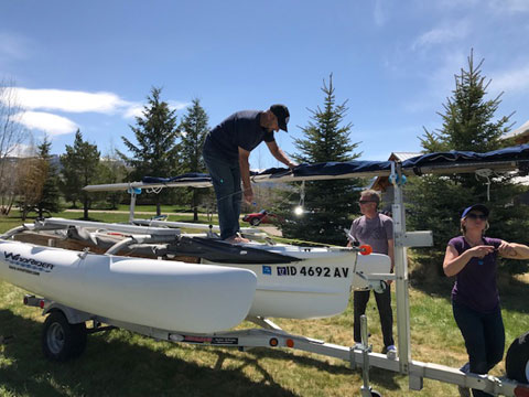 Windrider 17, 2009 sailboat