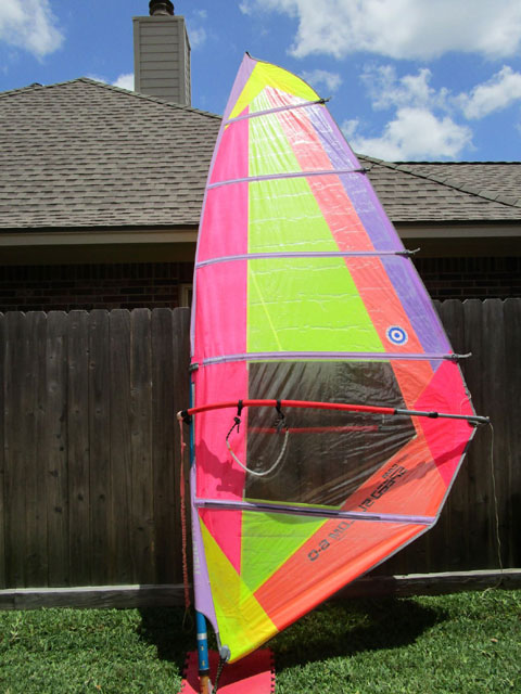 Windsurf Sailboard, Rig and Sails sailboat
