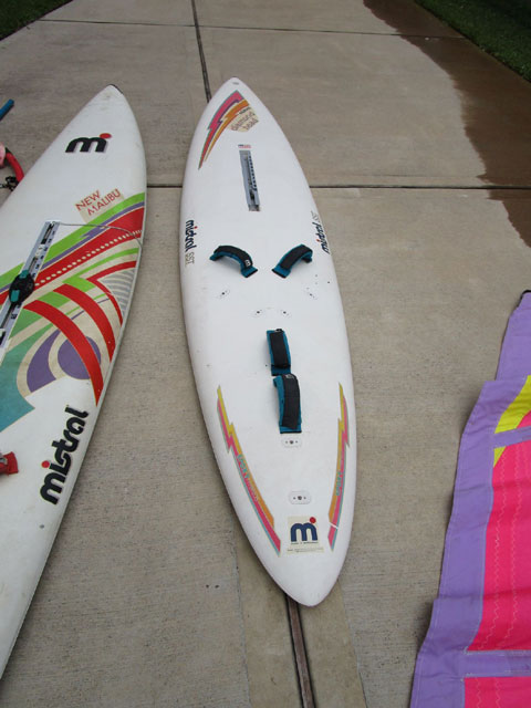 Windsurf Sailboard, Rig and Sails sailboat