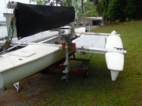 Aquadyne Sailbird 18 trimaran, 1971 sailboat