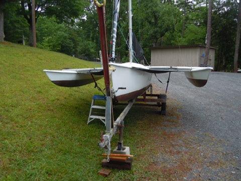 Aquadyne Sailbird 18 trimaran, 1971 sailboat