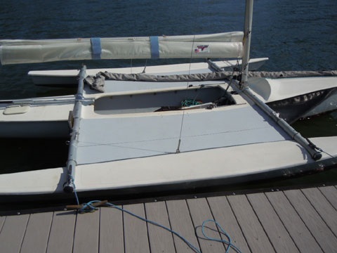 Aquadyne Sailbird 18 trimaran, 1971 sailboat