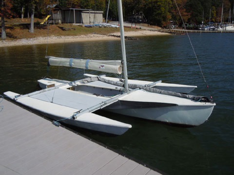 Aquadyne Sailbird 18 trimaran, 1971 sailboat