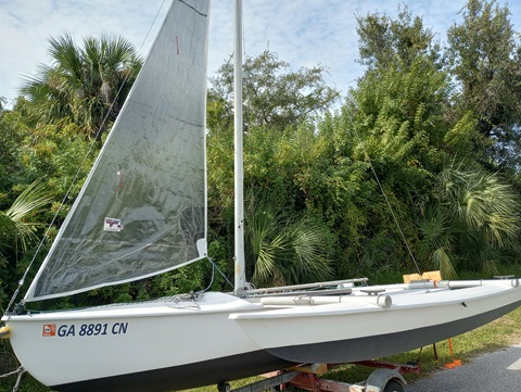 Aquadyne Sailbird 18 trimaran, 1971 sailboat