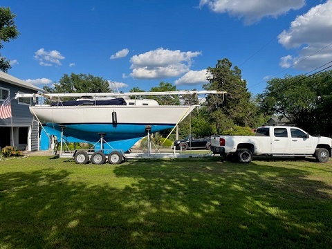Columbia 8.7 1977 sailboat