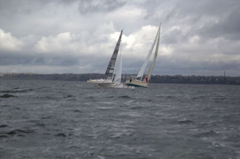 Custom 23' Racing Trimaran sailboat