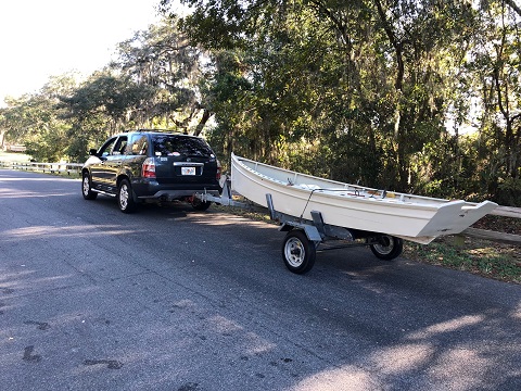 Flatiron Sailing/Rowing Skiff, 15 ft., 197? sailboat