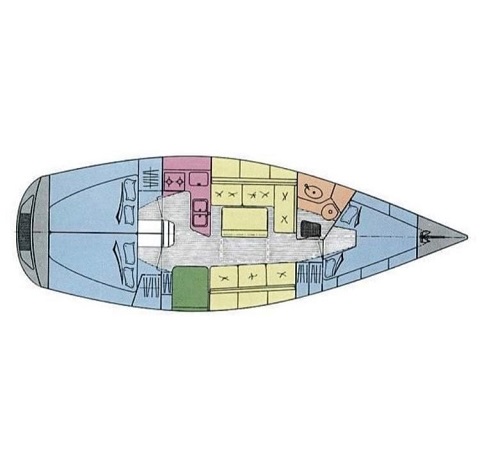 GibSea 352, 1990 sailboat