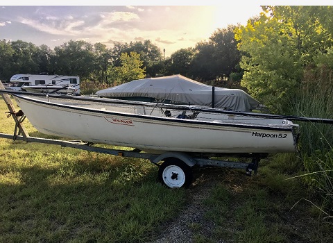 Boston Whaler Harpoon 5.2, 1983 sailboat