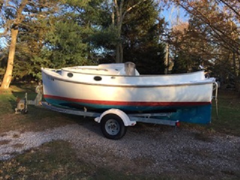 Herreshoff America 18 Catboat sailboat