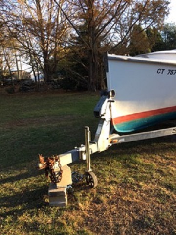 Herreshoff America 18 Catboat sailboat