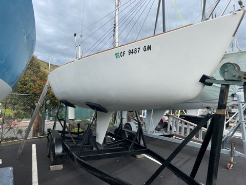 J24 sailboat