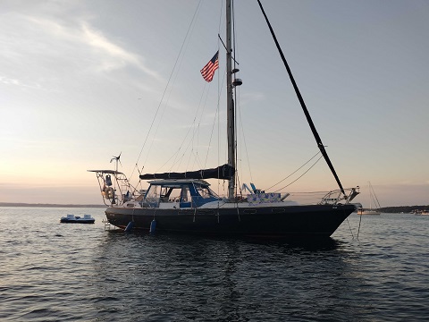 Morgan OutIsland, 41' sailboat