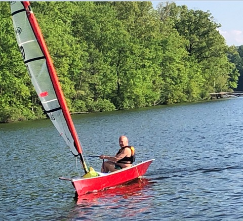 MX-Ray and Trailex Trailer, 1996 sailboat