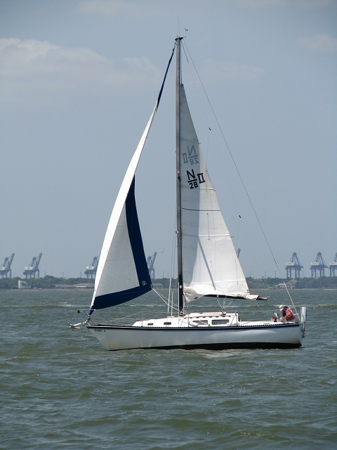 Newport Mark II, 28 ft, 1986 sailboat