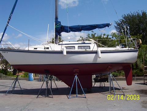 Newport Mark II, 28 ft, 1986 sailboat