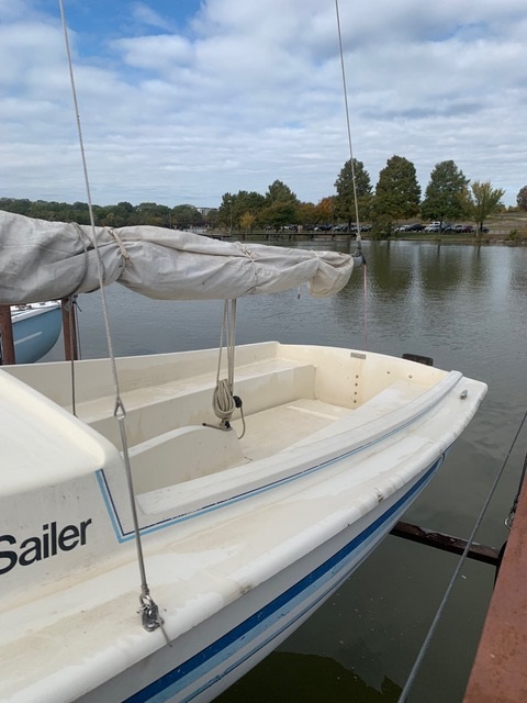 O'Day Daysailer II, 16 ft. sailboat