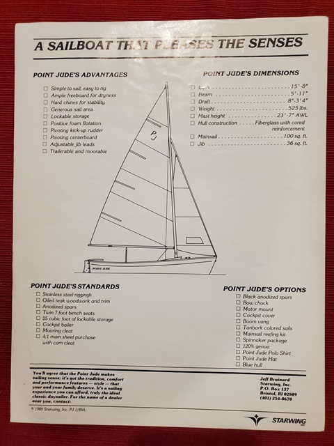 Point Jude 15, 1989 sailboat