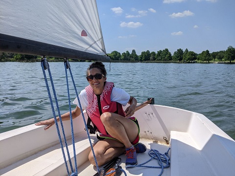 Precision 16, 1985 sailboat