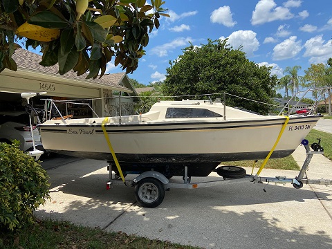 Precision 18, 1992 sailboat