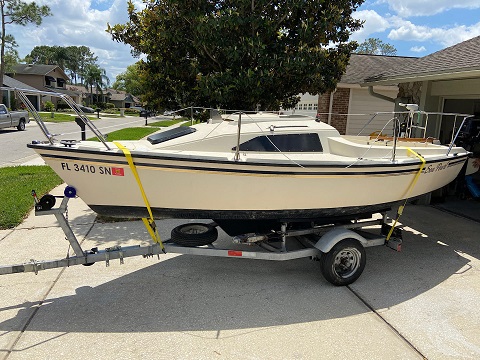 Precision 18, 1992 sailboat